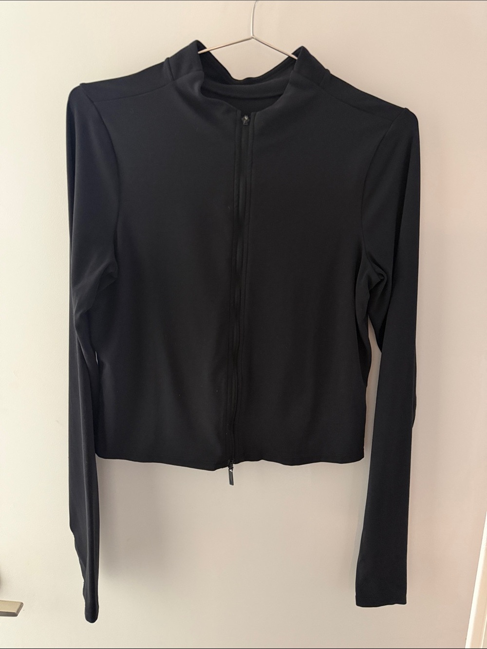 Nike Black Long Sleeve Yoga Jacket